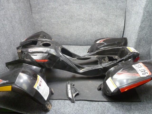 2006 Polaris Predator 50 Atv Quad Front Rear Plastic Black Plastic oem