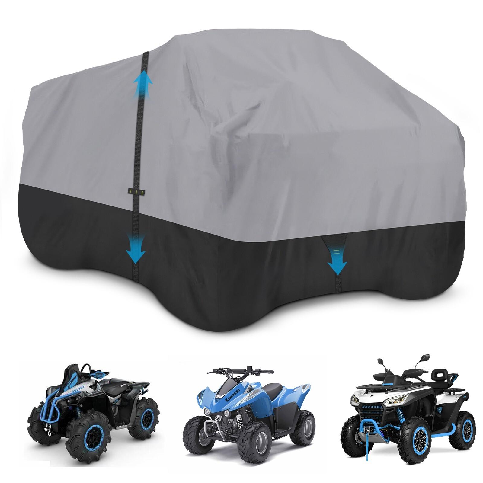 420D Waterproof ATV Cover Fit for Polaris Honda Kawasaki Yamaha Suzuki