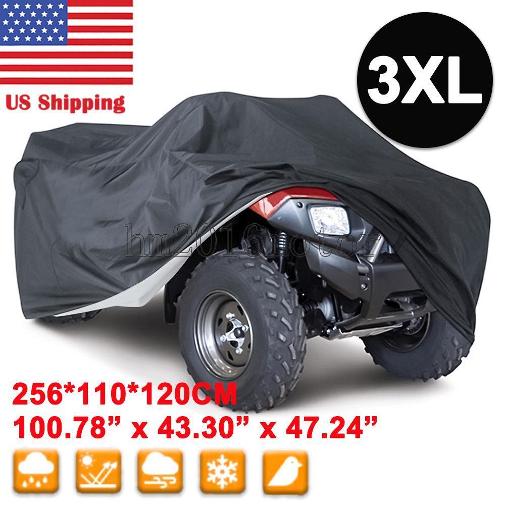 3XL ATV Quad Black Cover for Honda Rincon 650 680 TRX650FA TRX680FA