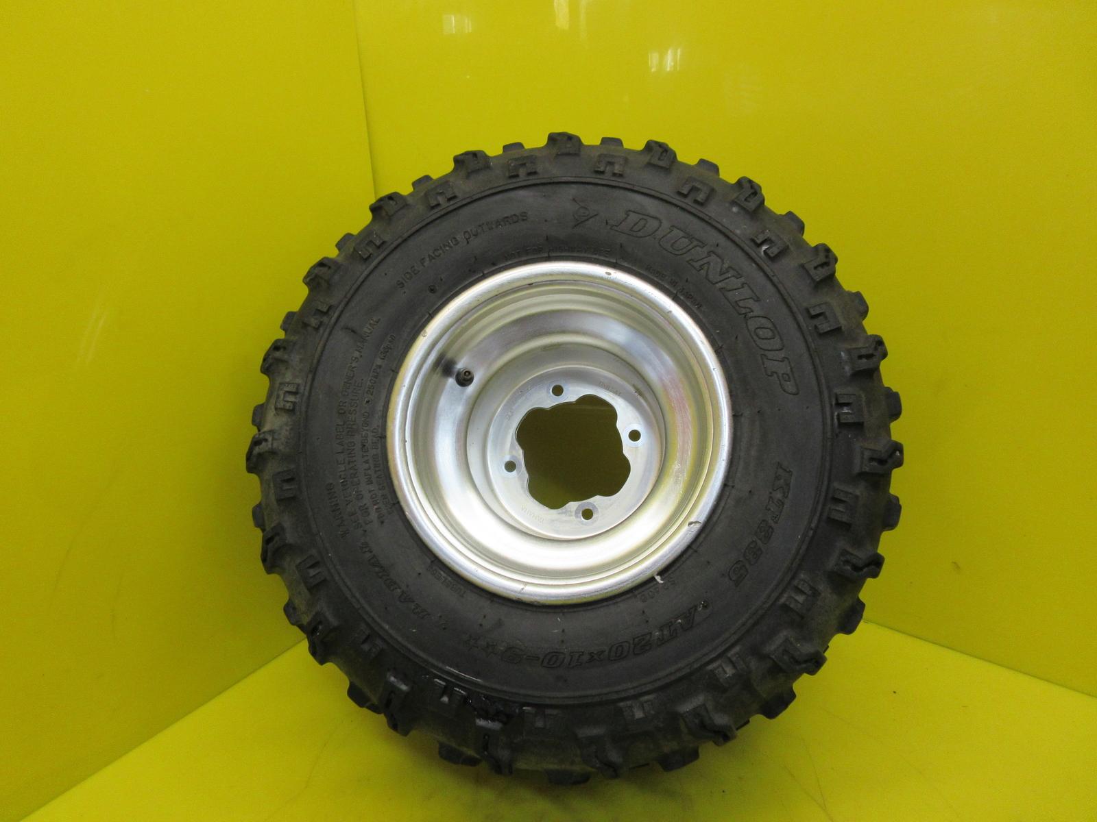 OEM YAMAHA QUAD BANSHEE RAPTOR 660 700 YFZ 450 10″ REAR BACK WHEEL RIM W TIRE