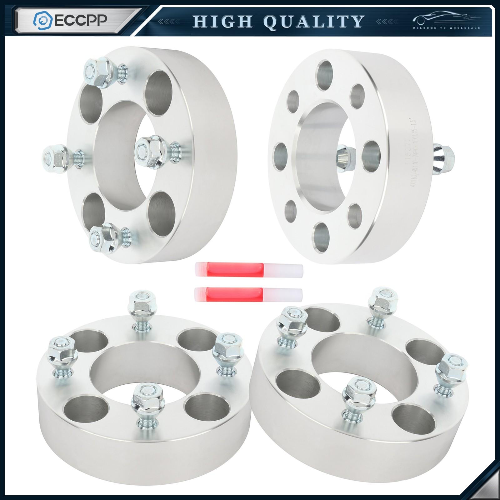 4Pcs 1.5″ 4×110 Wheel Spacers 10×1.25 For Honda Suzuki Yamaha Kawasaki 4/110 ATV