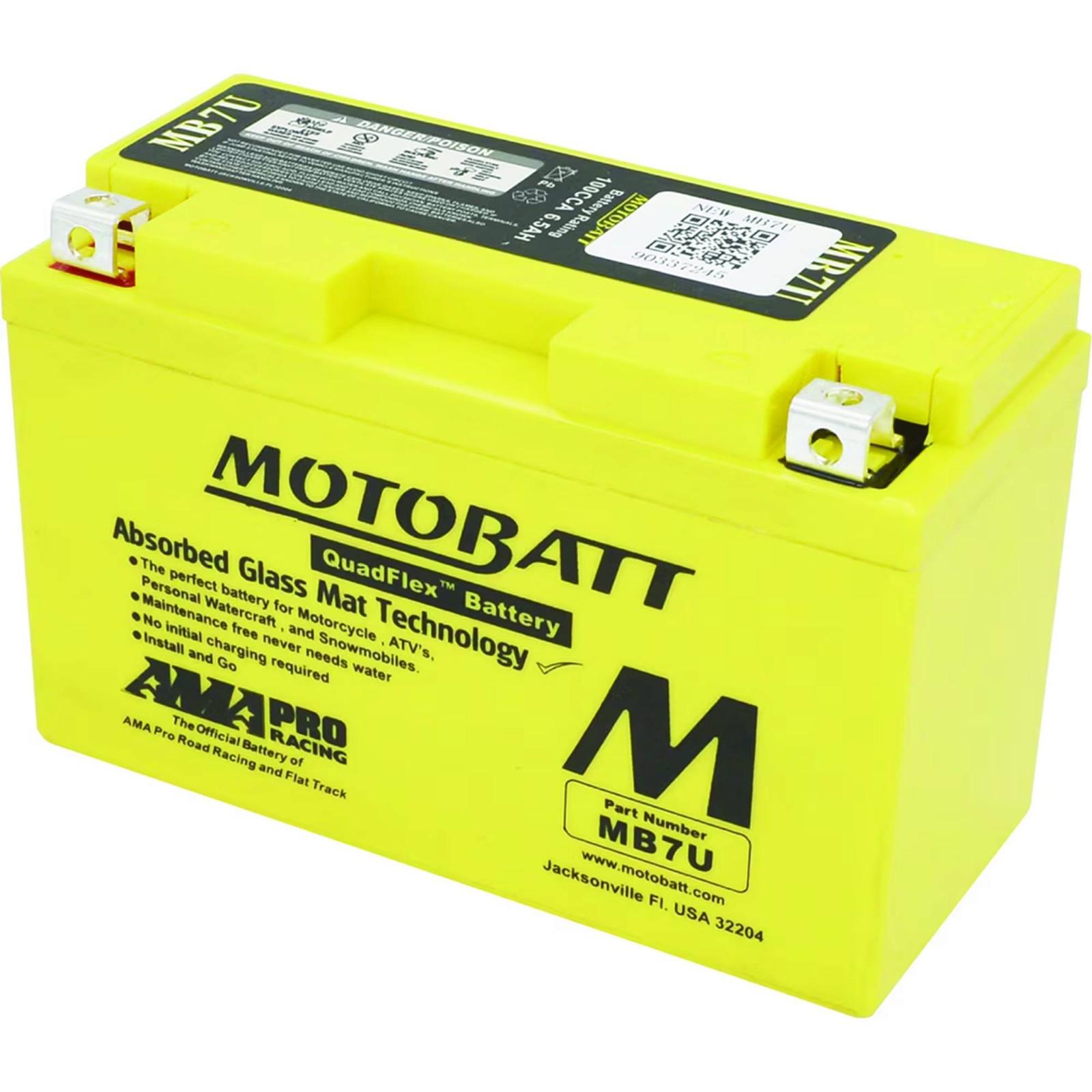Motobatt Battery For Yamaha YFZ450X 450cc Through 2008