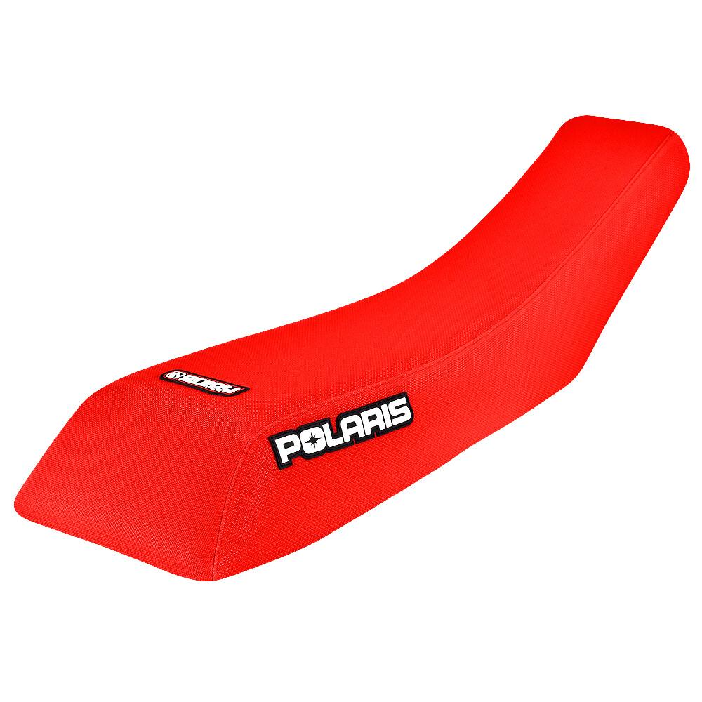 Polaris Scrambler 250 400 500 Seat cover 1995 – 2003 RED Gripper Style  #243