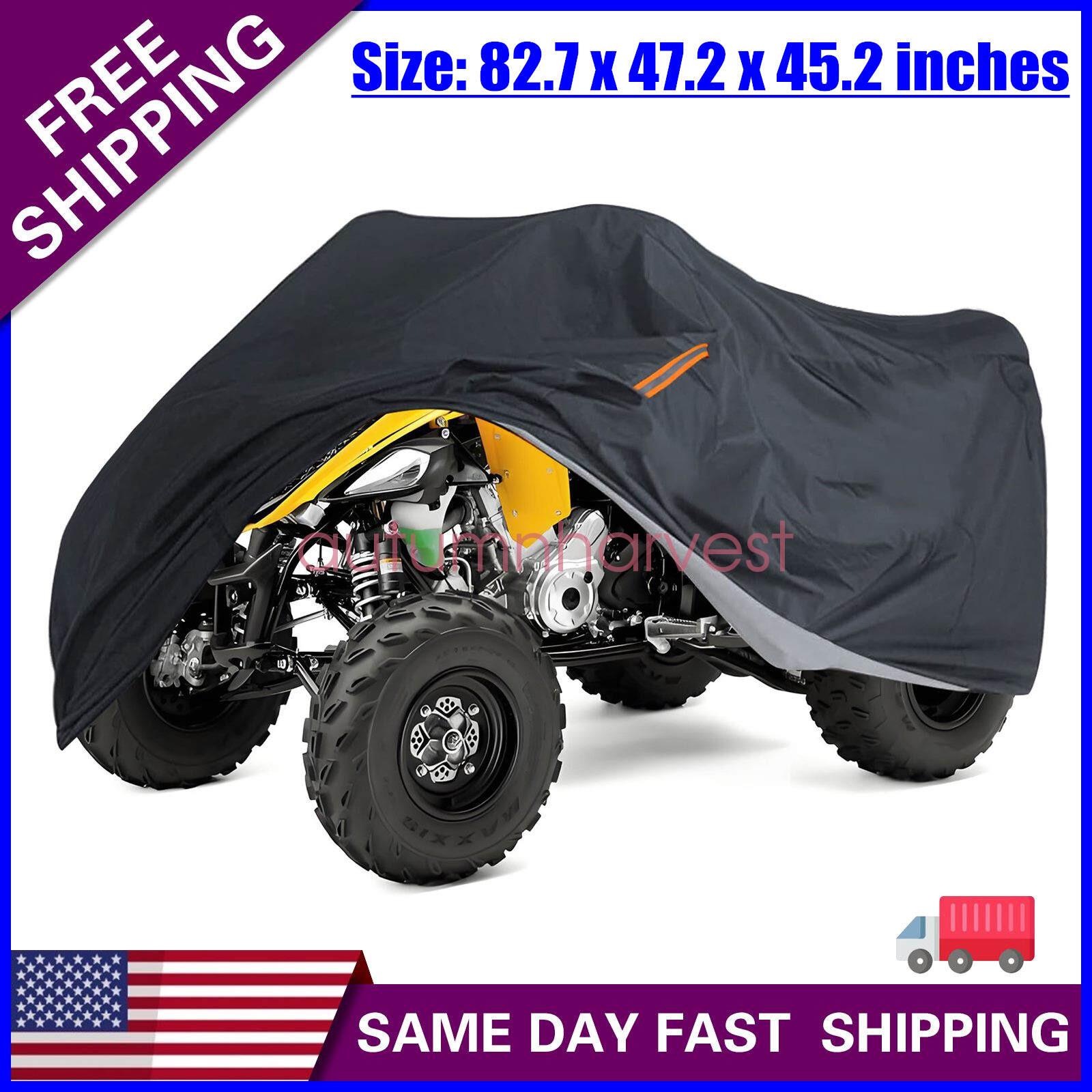 ATV Cover Heavy Duty 4 Wheeler Quad Cover All Weather Proof UV Protector – XL