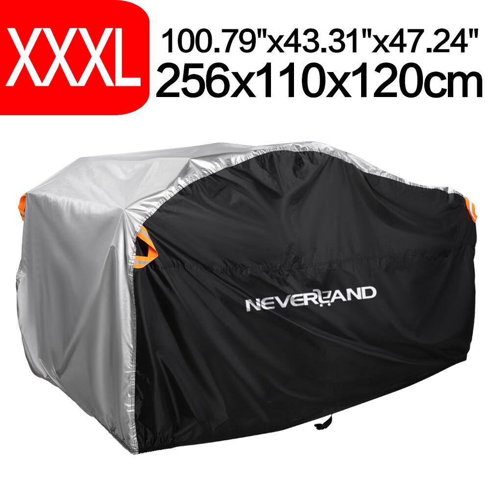ATV Cover Quad Bike Waterproof Rain Dust UV Protection For Polaris Can-Am Suzuki