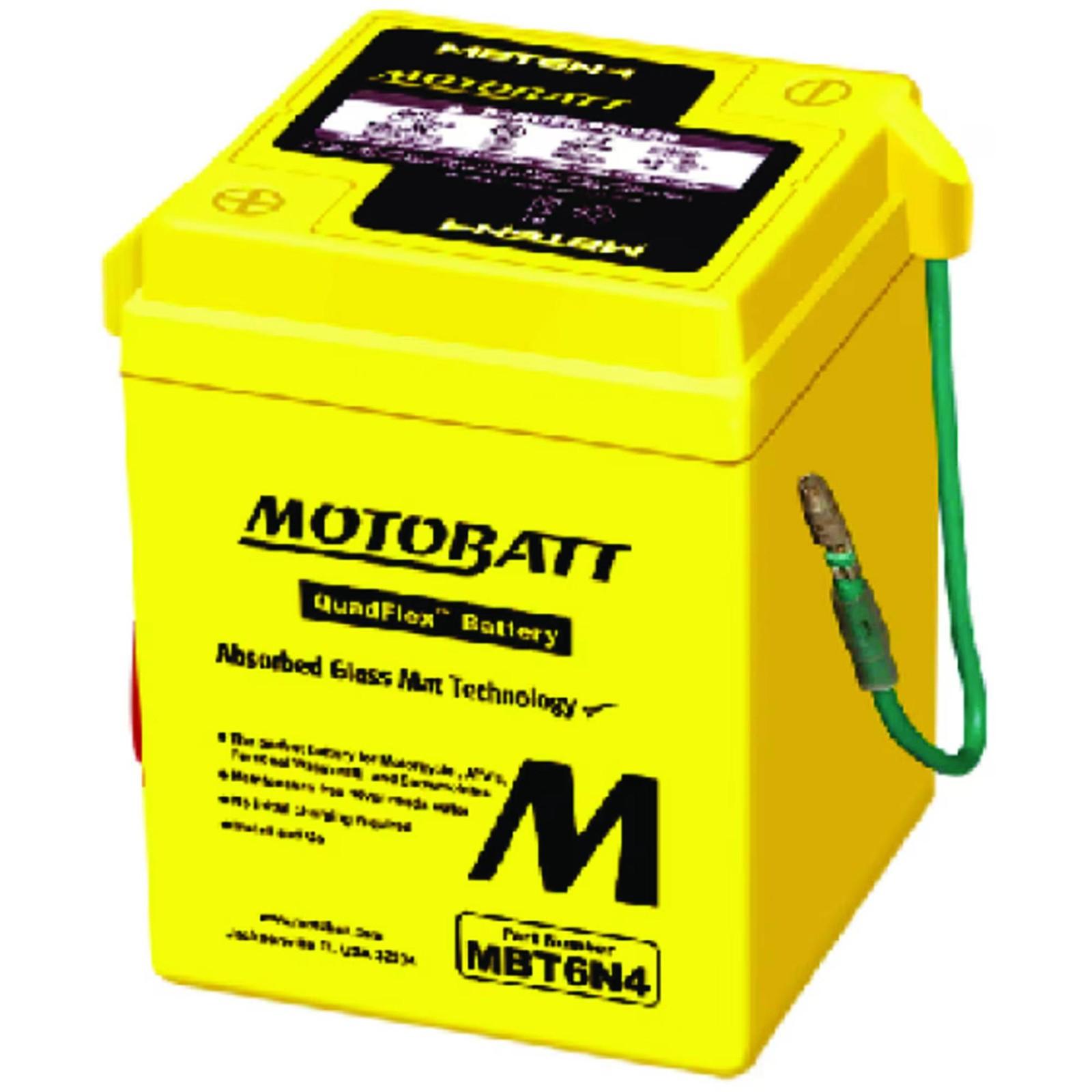 Motobatt Battery For Suzuki TS185 Sierra 185cc 1971-76