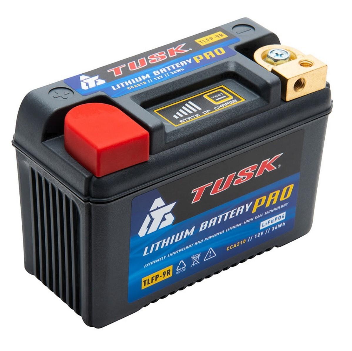 Tusk Lithium Pro Battery Tlfp-9R For Yamaha Raptor 700 YFZ450 TTR250 Suzuki Z400