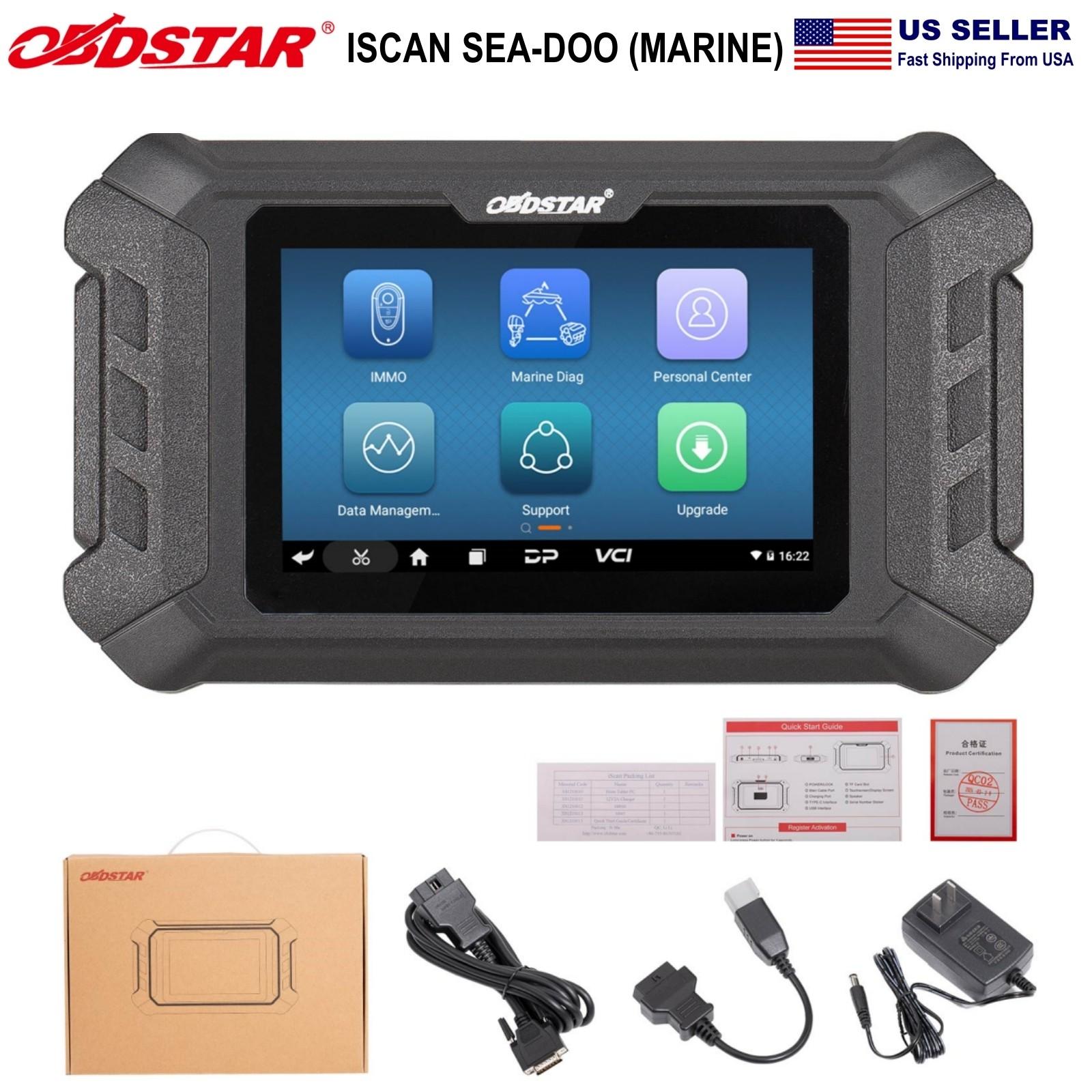 OBDSTAR ISCAN SEA-DOO MARINE Diagnostic Tool Auto Code Scanner For BRP 2006-2018