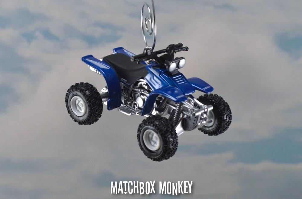 Custom Yamaha Warrior 350 ATV 4×4 Polaris Honda Christmas Ornament 1/32 Quad