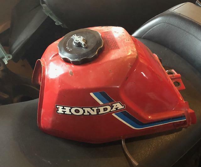 Honda quad atv metal fuel tank