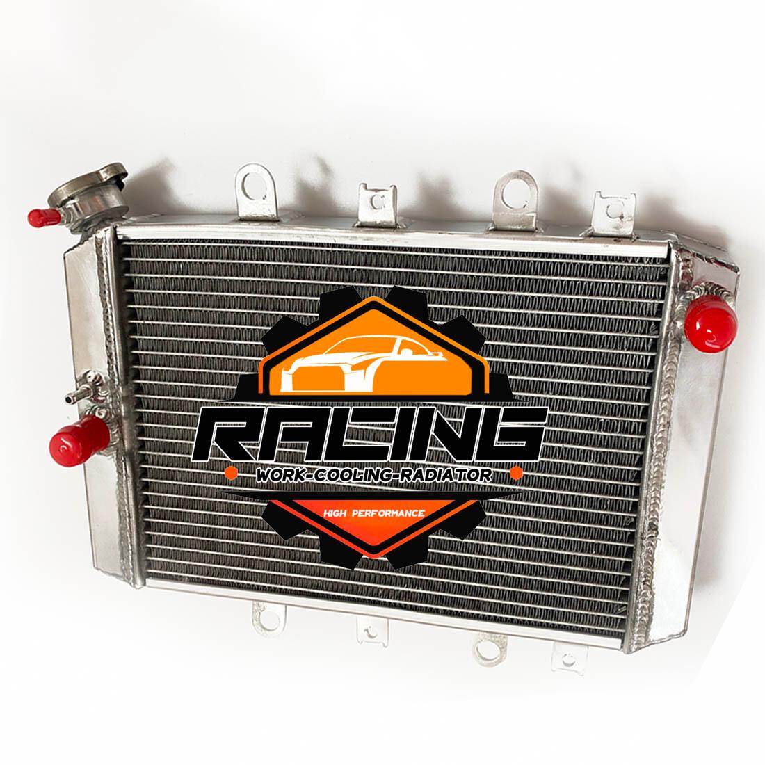 Polished Radiator For 2007-2013 YAMAHA Quad Grizzly 700 YFM700 550 2009 2010 11