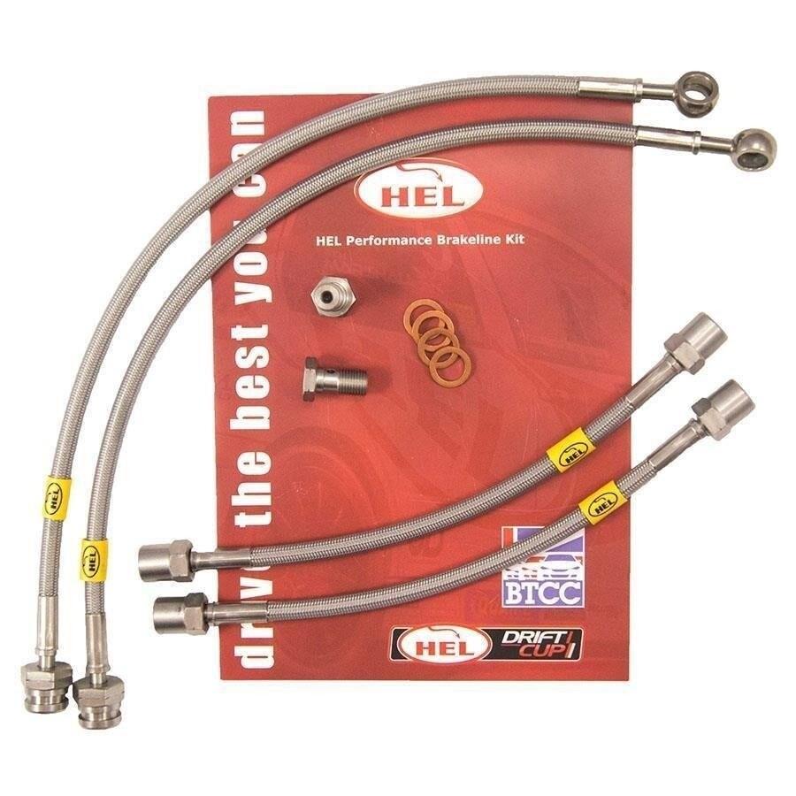 Stainless Braided Brake Lines HEL for Yamaha Quad : YFM250 2011- HBF9770