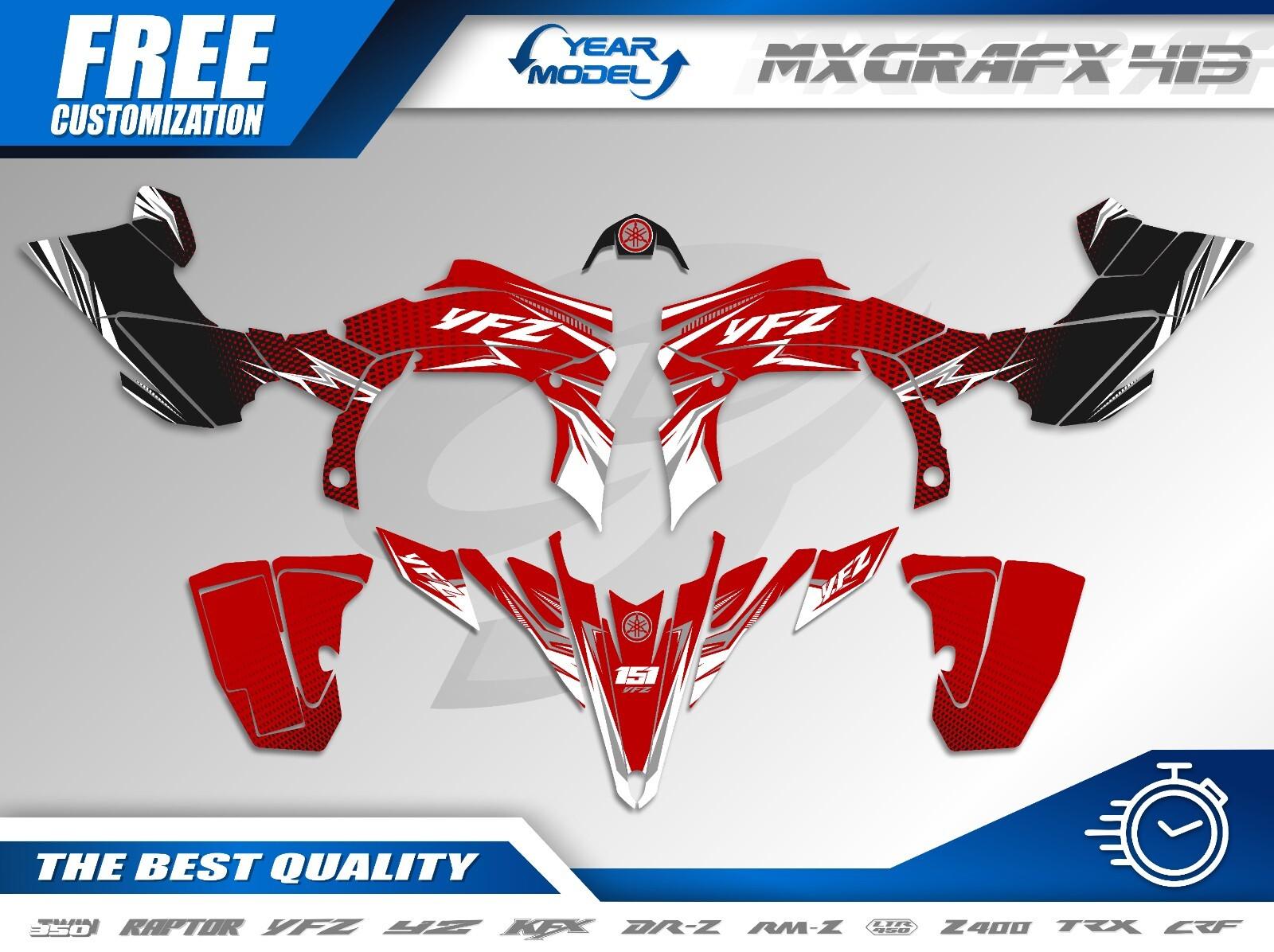 Graphics Decals Stickers Kit For Yamaha YFZ450R YFZ450X 2009 2010 2011 2012 2013