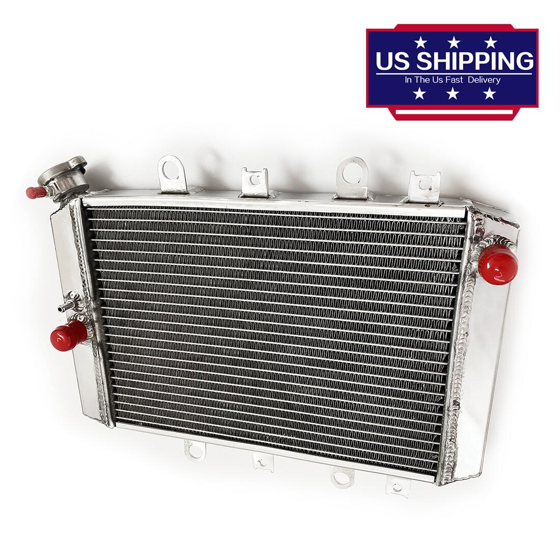 Aluminum Radiator For 2007-2013 YAMAHA Quad Grizzly 700 YFM700 550 2009 2010 11