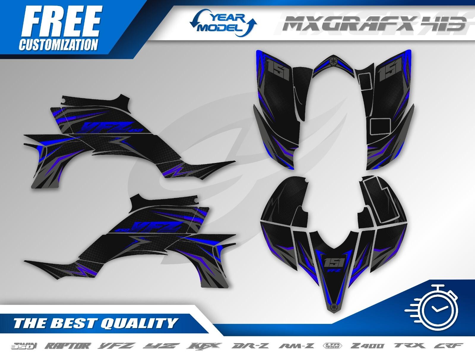 Fits YAMAHA YFZ450 yfz 2003 2004 2005 2006 2007 2008 graphic kit decals kit YFZ
