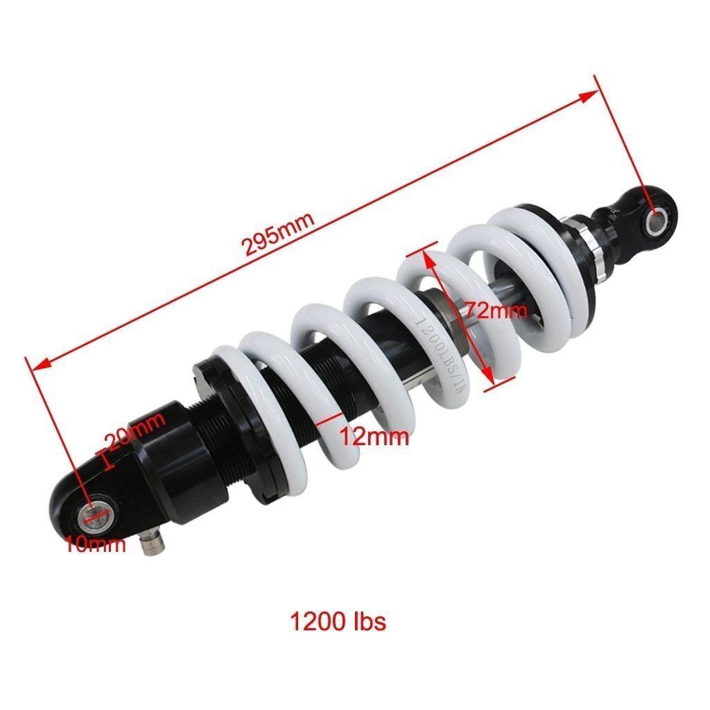 11.6” DNM Rear Shock Suspension Absorber For Kawasaki Yamaha Quad Pitbike