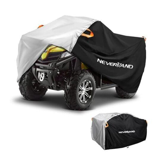 NEVERLAND Waterproof ATV Cover, Outdoor Heavy Duty Quad Cover Tear-Resistant 4