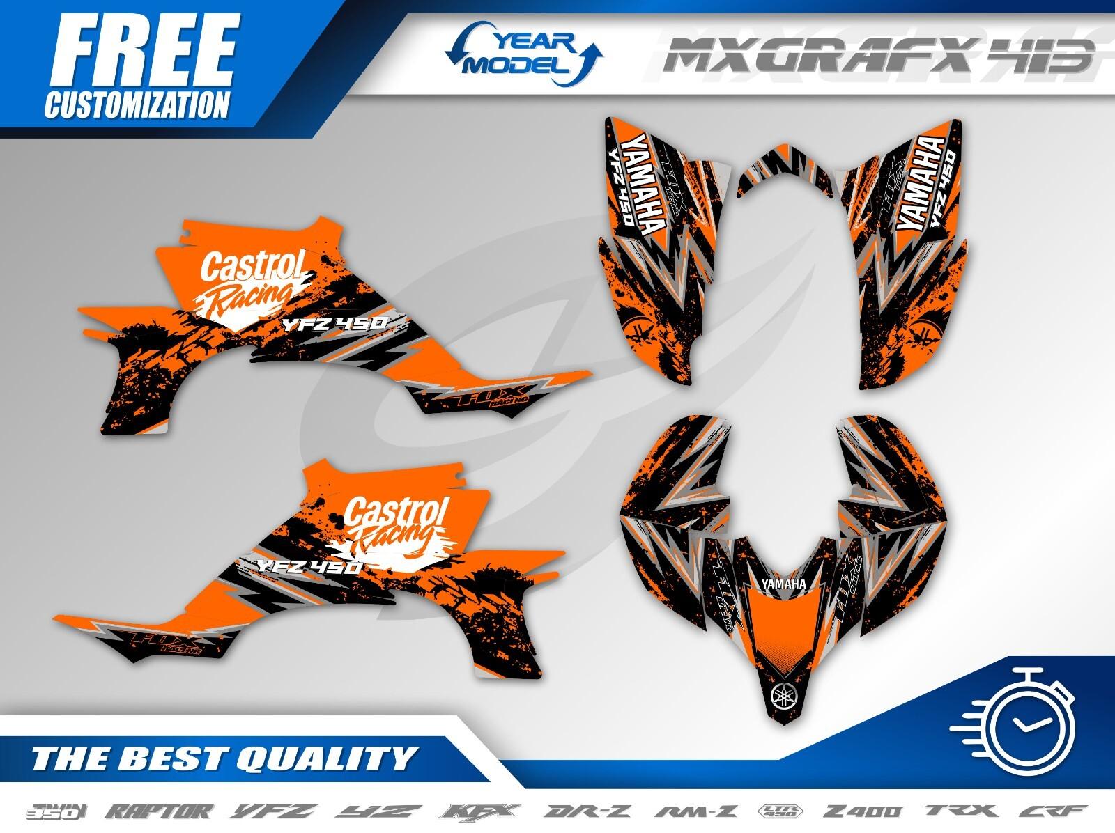 2003–2008 YAMAHA YFZ 450 Custom Graphics