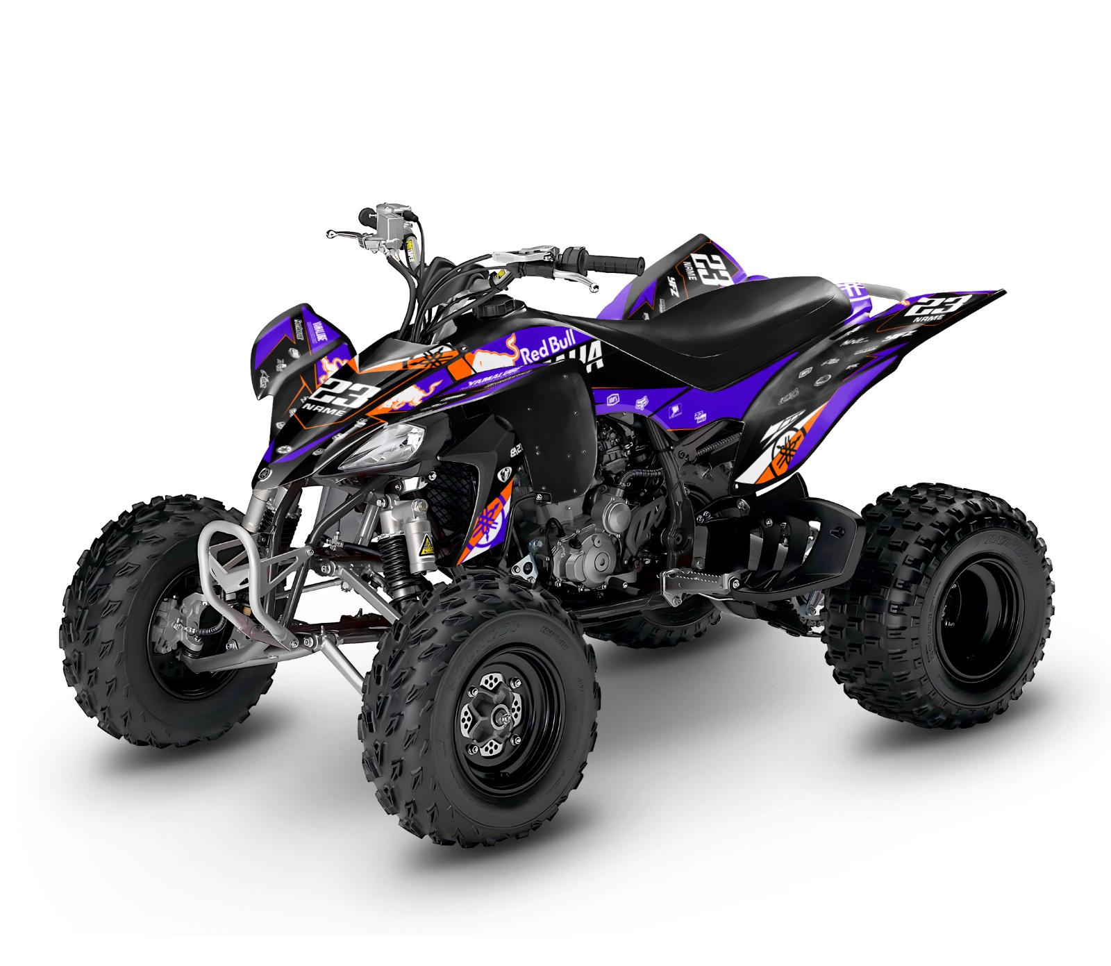 Yamaha YFZ 450 2003 to 2008 Yamaha YFZ450 YFZ450 Graphics kit Decals ATV yfz450