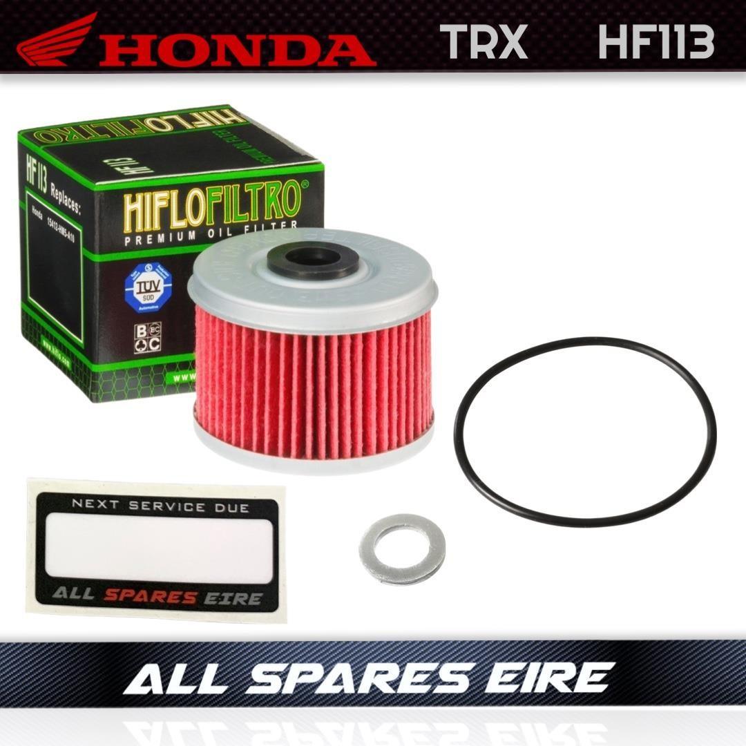 HONDA QUAD ATV OIL FILTER & O RING TRX 300 350 400 420 450 500 1988-2025