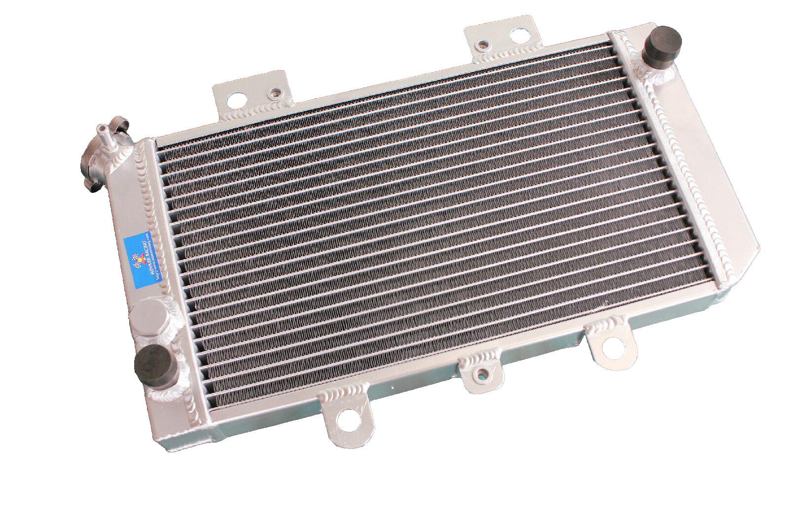 ALUMINUM ATV RADIATOR FOR YAMAHA QUAD GRIZZLY 660 YFM660F YFM660FA 2002-2008