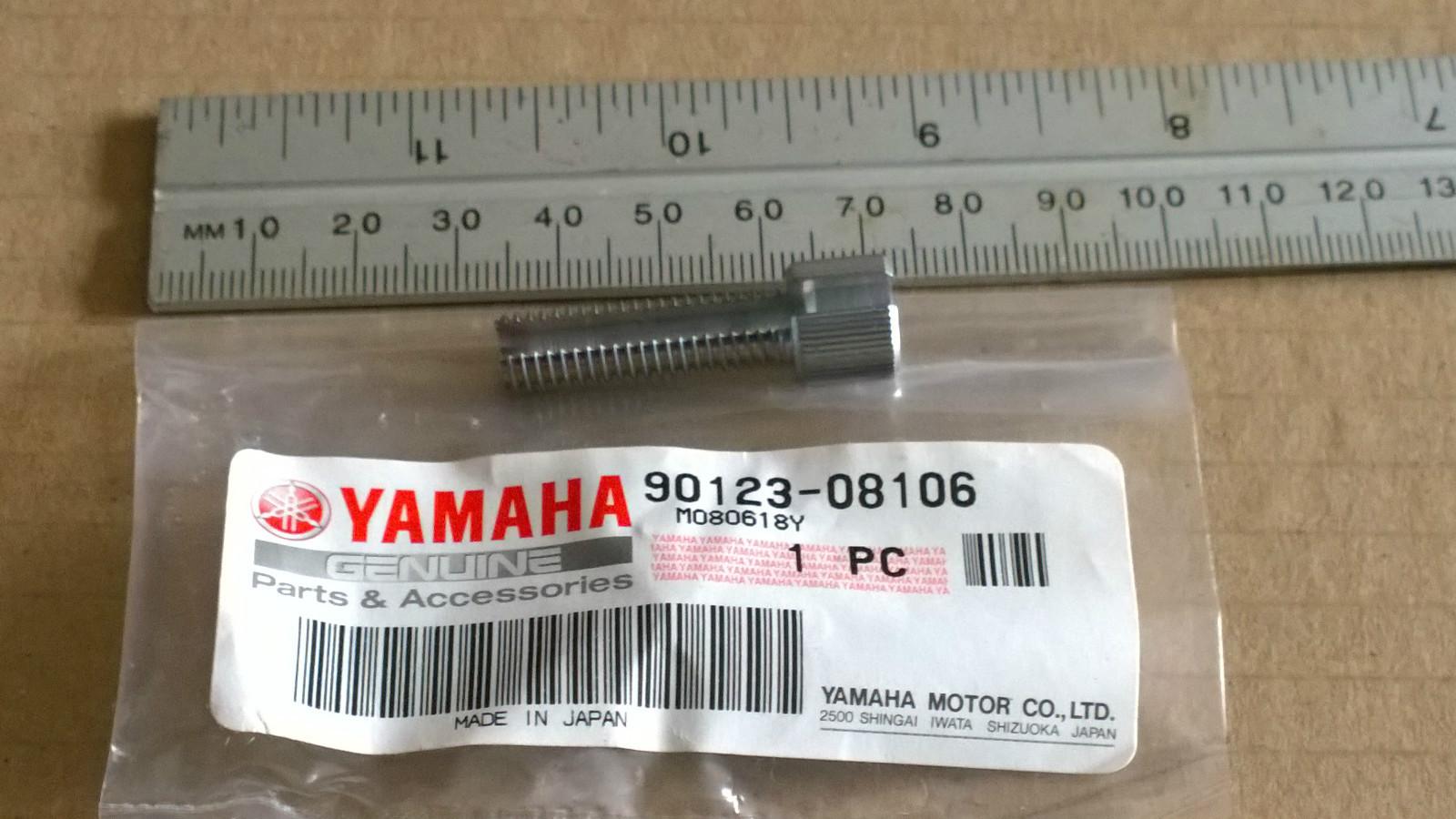 YFM50 YFM-80 Yamaha Quad New Genuine Front Brake Cable Adjuster Bolt 90123-08106