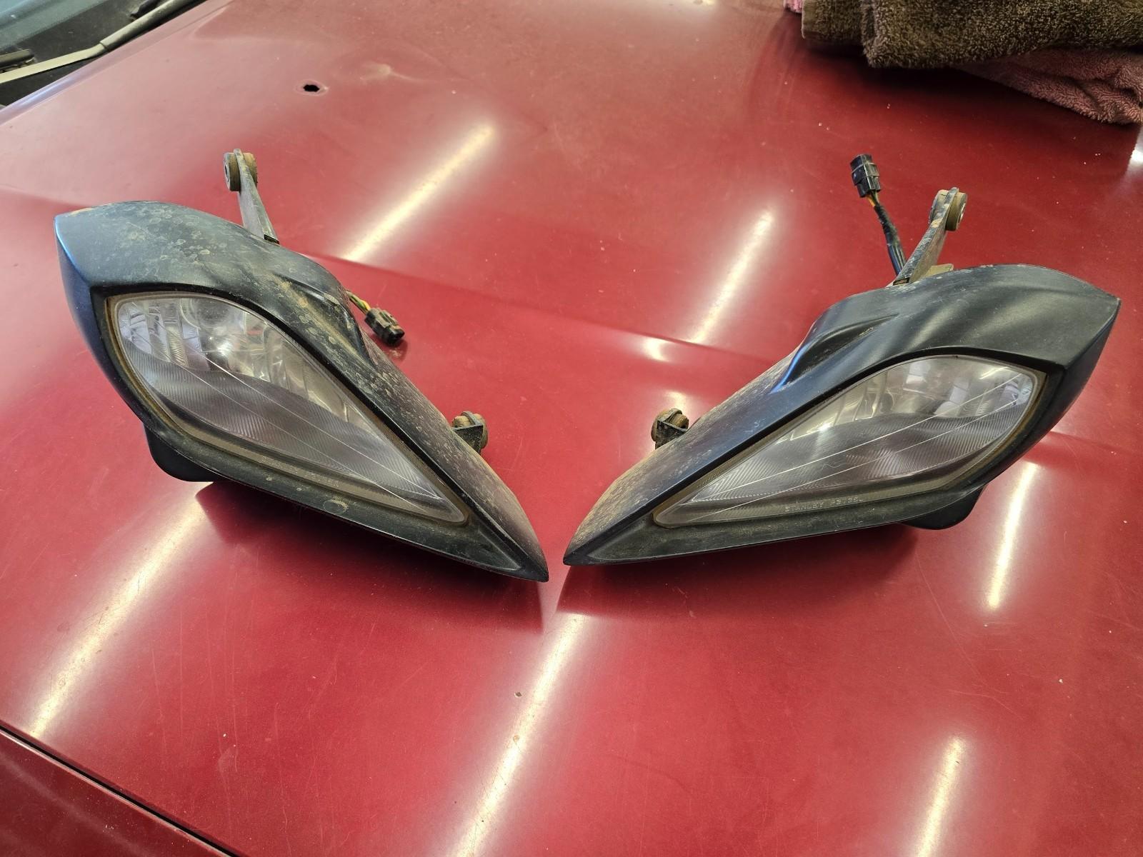 2006 Yamaha Quad YFZ 450 Headlights Head Lights Passenger & Driver Side YFZ450