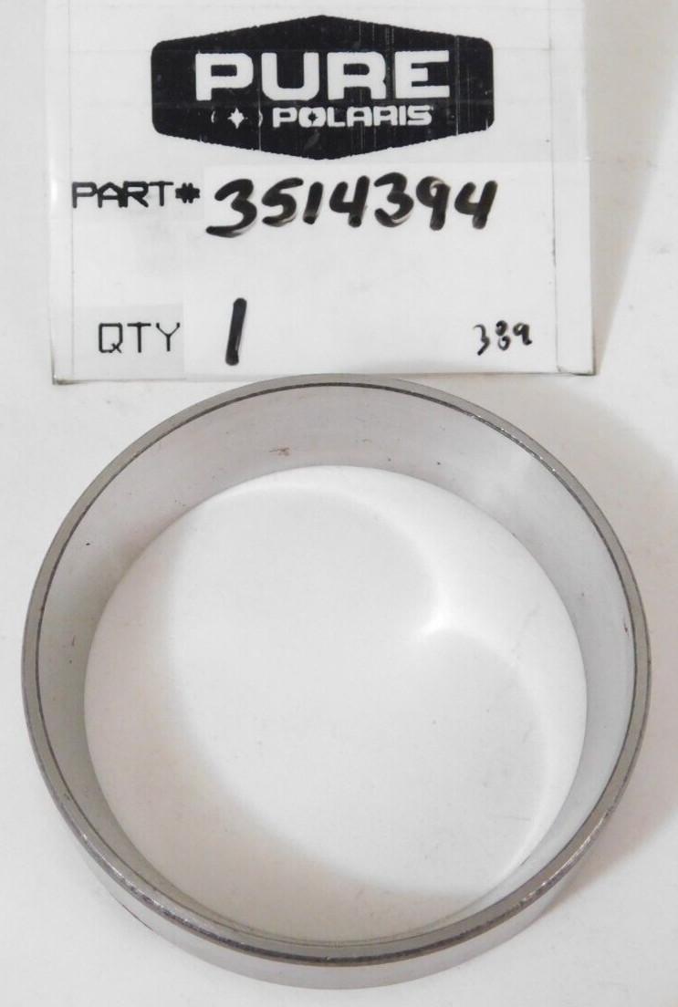 1 NEW Genuine POLARIS Quad ATV Factory TAPER BEARING CUP Ring OEM 3514394 NOS