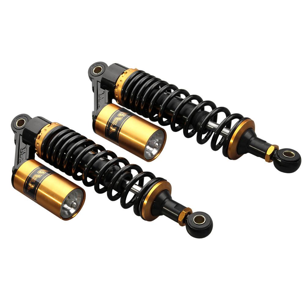 12.5″ 320mm Rear Air Shocks Absorbers Damper Fit Suzuki Yamaha Quad Dirt Gold US