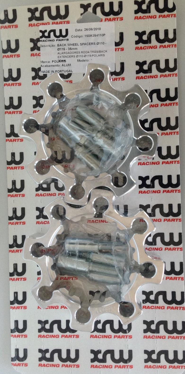 XRW 2PC 35mm 1.37″ WHEEL SPACERS EXTENDERS 4×110 4×115 FOR POLARIS QUAD ATV