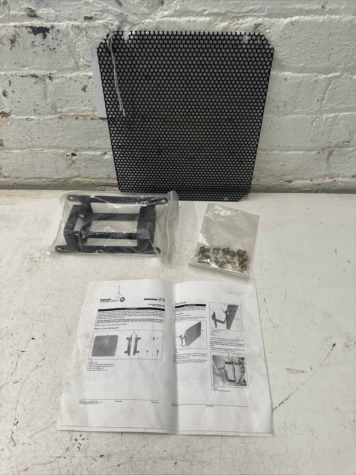 NEW Bombardier POLARIS Quad Radiator Protector Kit 715000164 NOS 715 000 164