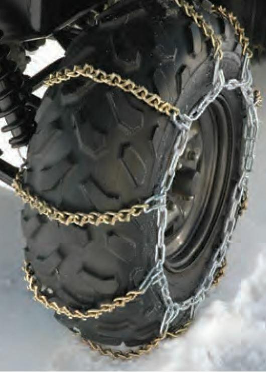 Sedona V-Bar Atv And Utv Tire Chains For Traction On Snow and Ice- 10″ Crosslink