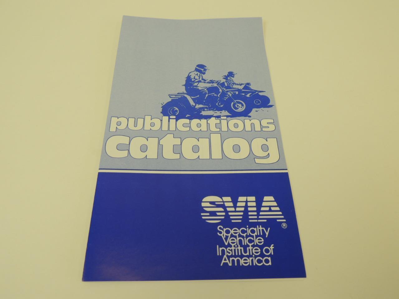 NOS 1980’S Honda Quad ATC ATV Suzuki Kawasaki Yamaha Brochure Catalog L66