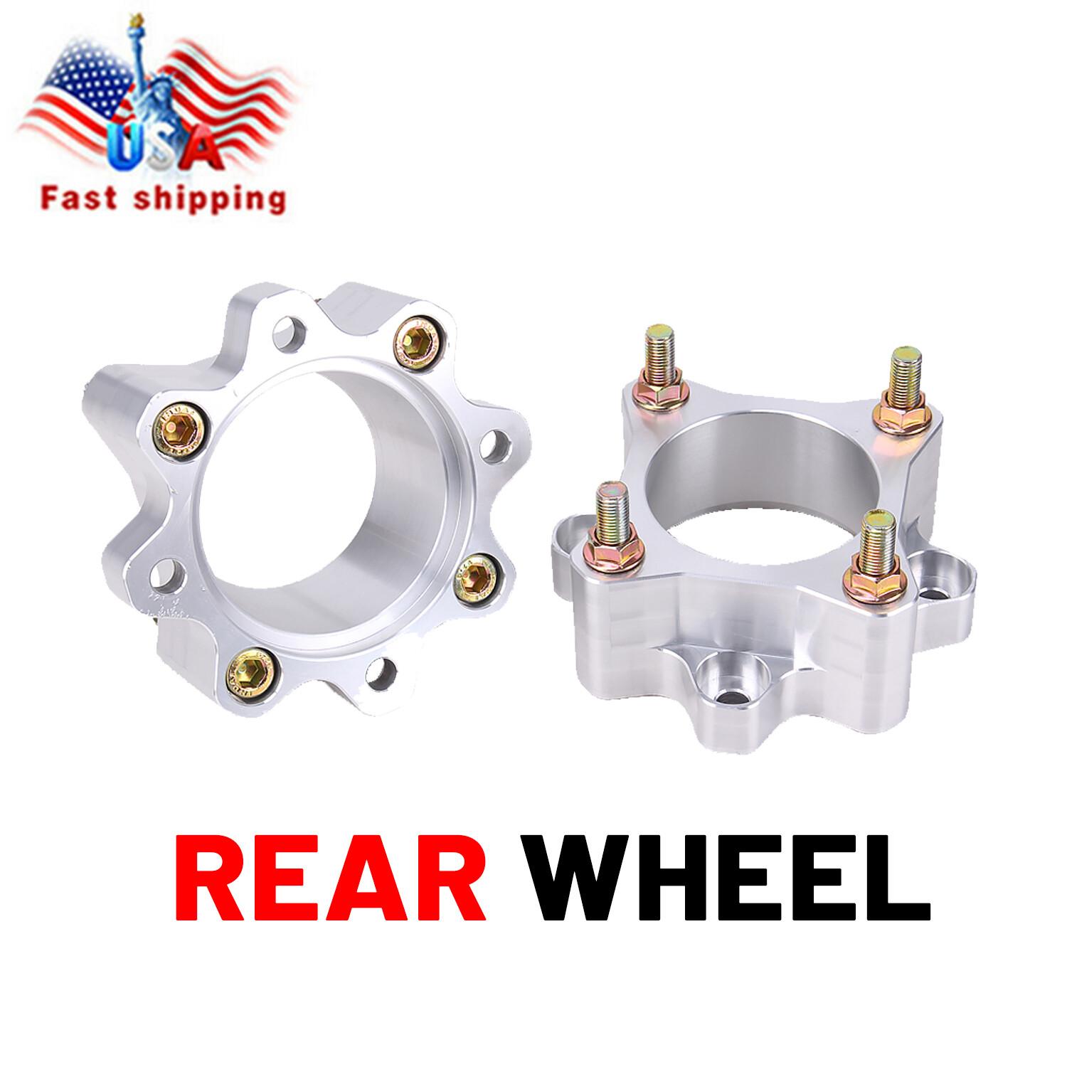 2″ Rear Wheel Spacers 4″ Add Width For TRX450R 400 300 EX Sportrax 450 400 300