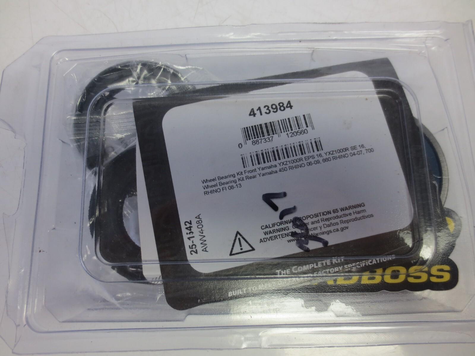 NEW 413984 YAMAHA QUAD BOSS WHEEL BEARING KIT FRONT