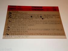 Microfich Workshop Manual Yamaha Quad YFM 250 XP Stand 06/2001