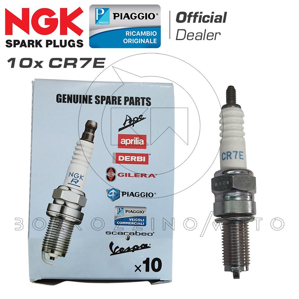 2005 PIAGGIO-NGK CR7E YAMAHA QUAD YFM R RAPTOR 700 10X CANDLE KIT –