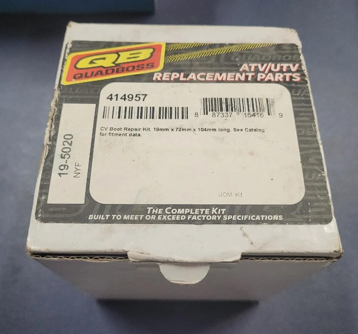 POLARIS Quad Boss CV Boot Kit, Front or Rear, Outer 19-5020