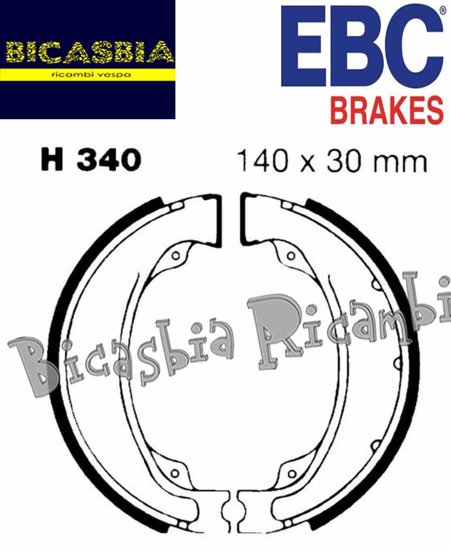 13939 Rear Brake Shoes EBC Honda Quad TRX 250 Kymco 125 150 Zing Pulsar