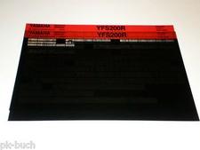 Yamaha Quad Yfs 200 R Stand 08/2002 Workshop Manual Microfiche