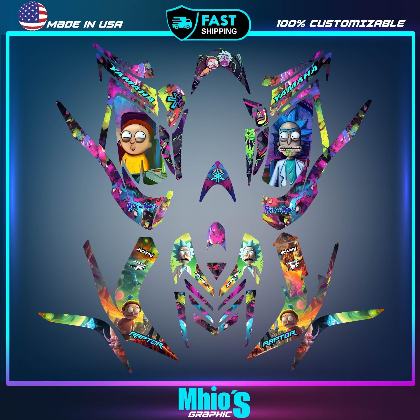 Yamaha Raptor 700R 2006 – 2012 Quad Bike ATV Graphics Kit Decals Wrap Stickers