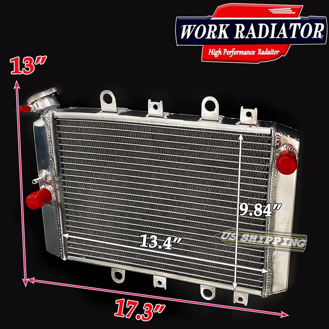 Cooling Radiator For 2007-2011 2012 2013 2014 Yamaha Quad Grizzly YFM700/550 ATV