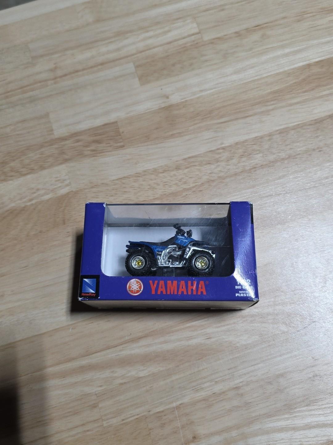 Blue Warrior Yamaha Quad 4-wheel 1:32 Scale NEWRAY