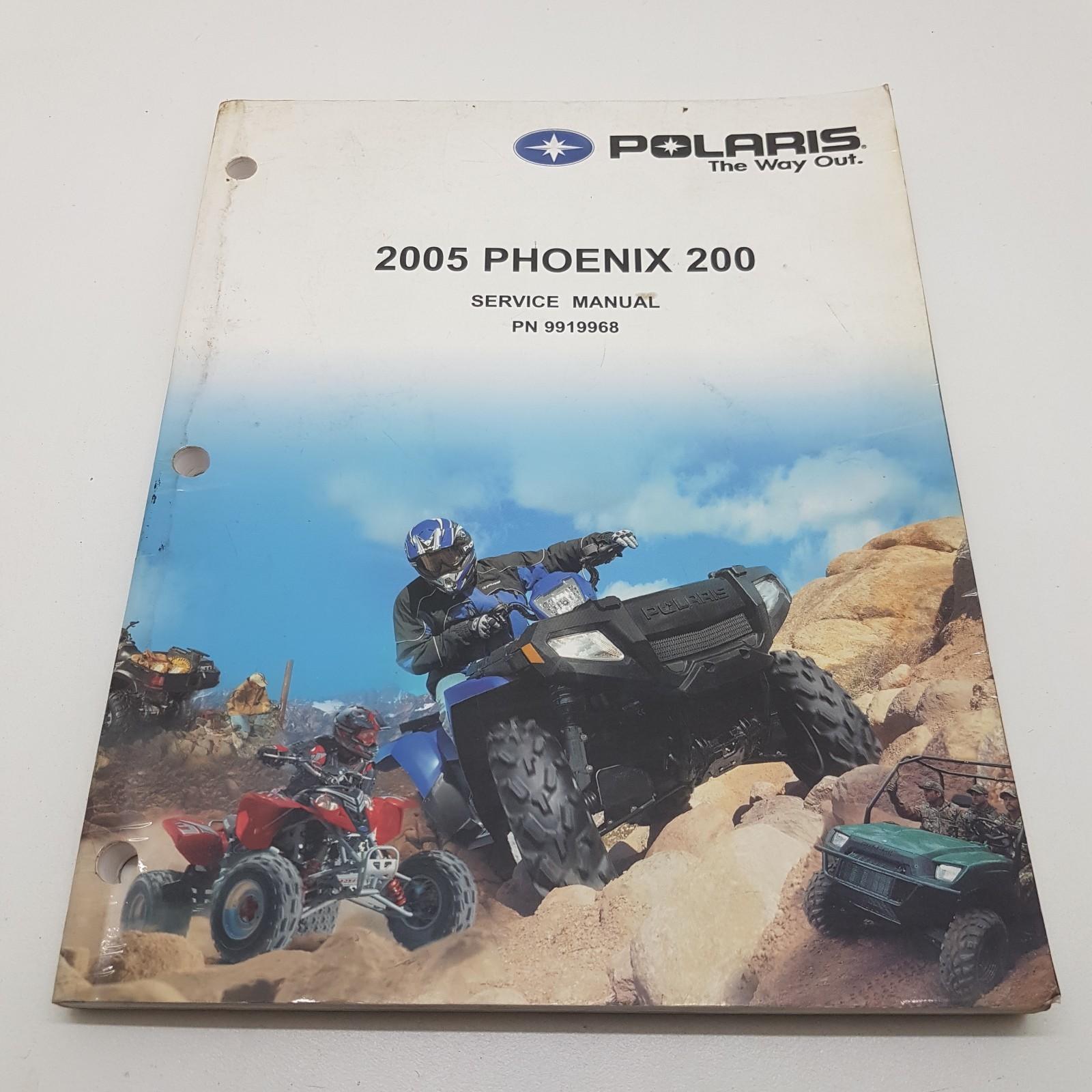 Polaris Quad Bike ATV 2005 PHOENIX 200 Factory Service Manual 2005