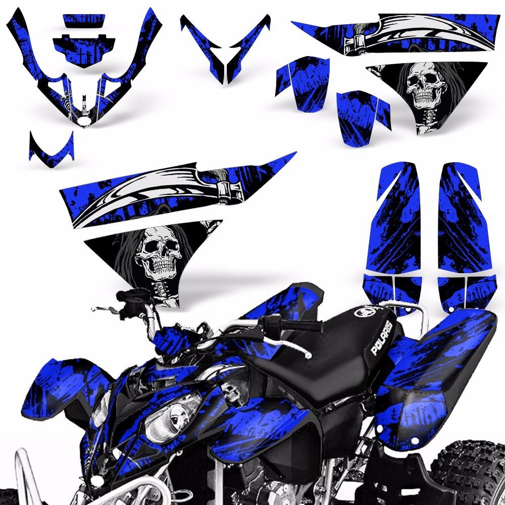 ATV Graphics Kit Quad Decal For Polaris Predator 500 2003-2007 REAP U