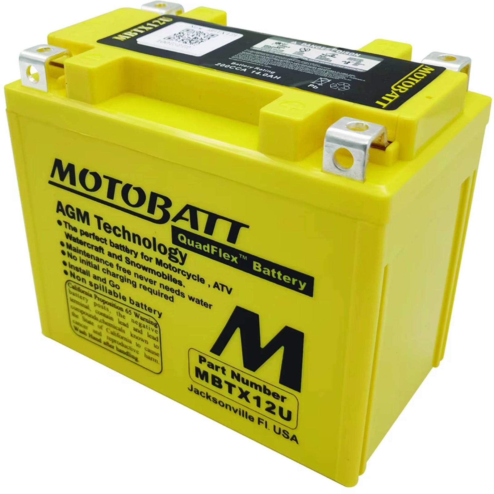 Motobatt Battery For BRP (Ski-Doo) ZX Types Allcc 99-01