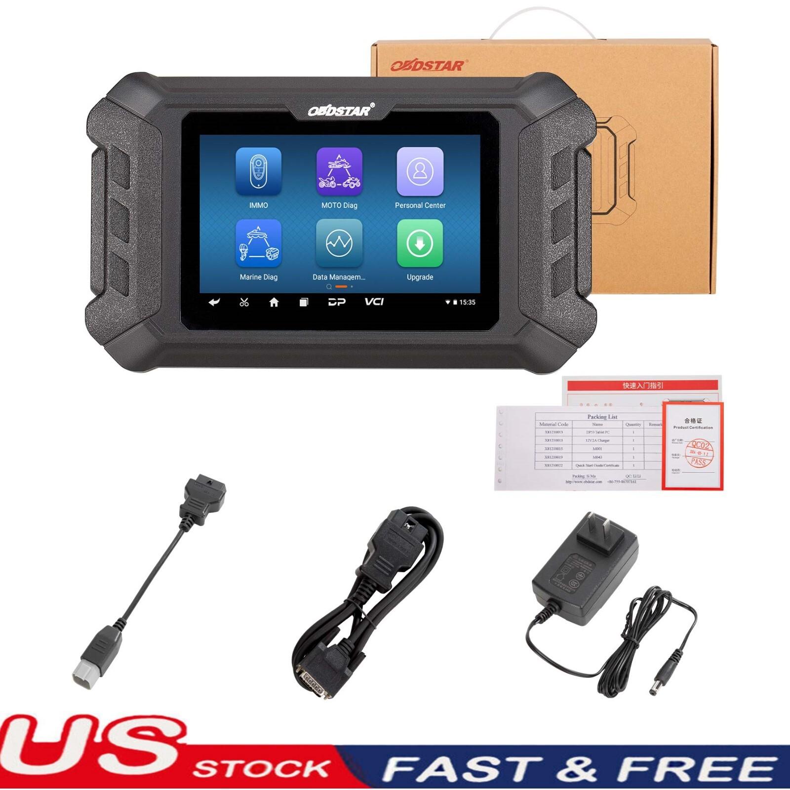 OBDSTAR ISCAN BRP Motorcycle Diagnostic Equipment for BRP Data Flow, Action Test