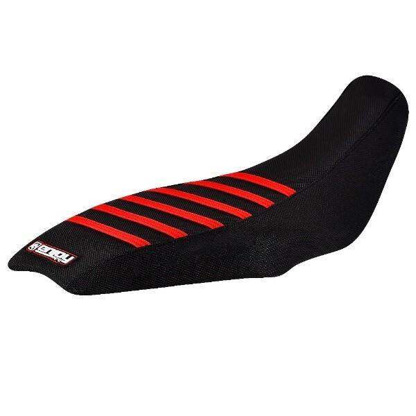 Honda sportrax 90 TRX 90 Seat Cover 2006 – 2021 ALL BLACK / RED RIBS   #211
