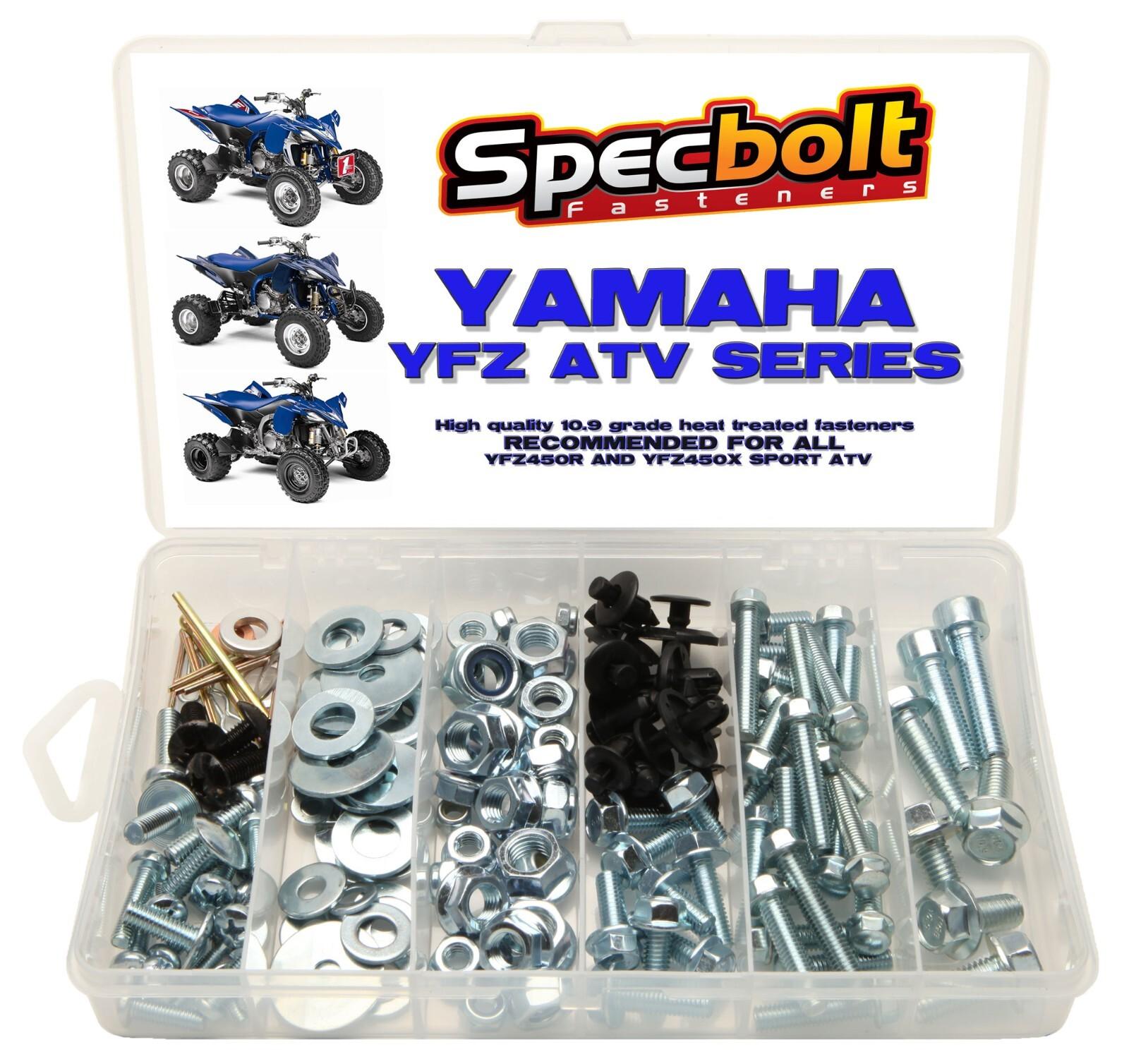 YAMAHA YFZ450 BOLT KIT YFZ 450 ATV QUAD BY SPECBOLT 120PC