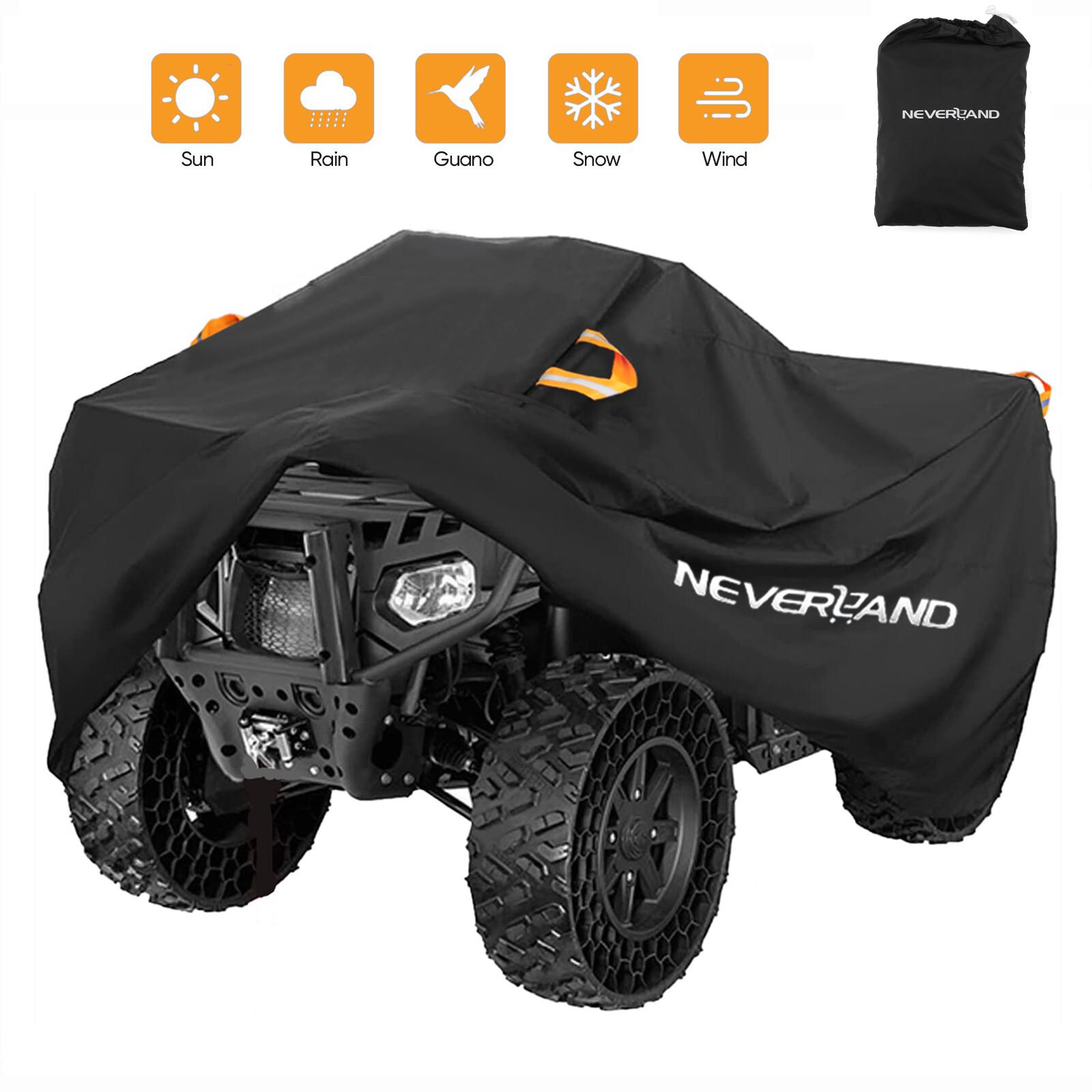 Waterproof 4 Wheelers Protector Quad ATV Cover for Polaris Honda Yamaha M-XXXL